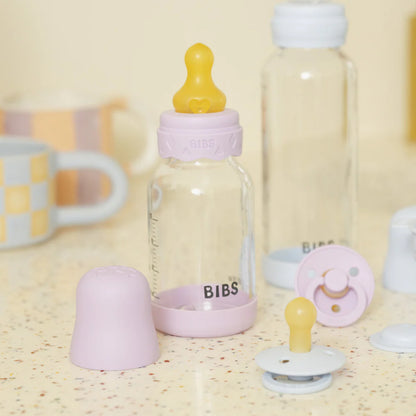 Baby Glass Bottle Boheme Set 4oz Latex - Violet Sky