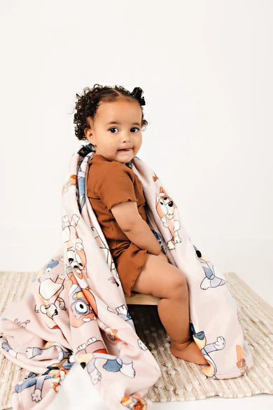 Bluey Double Sided Throw Blanket
