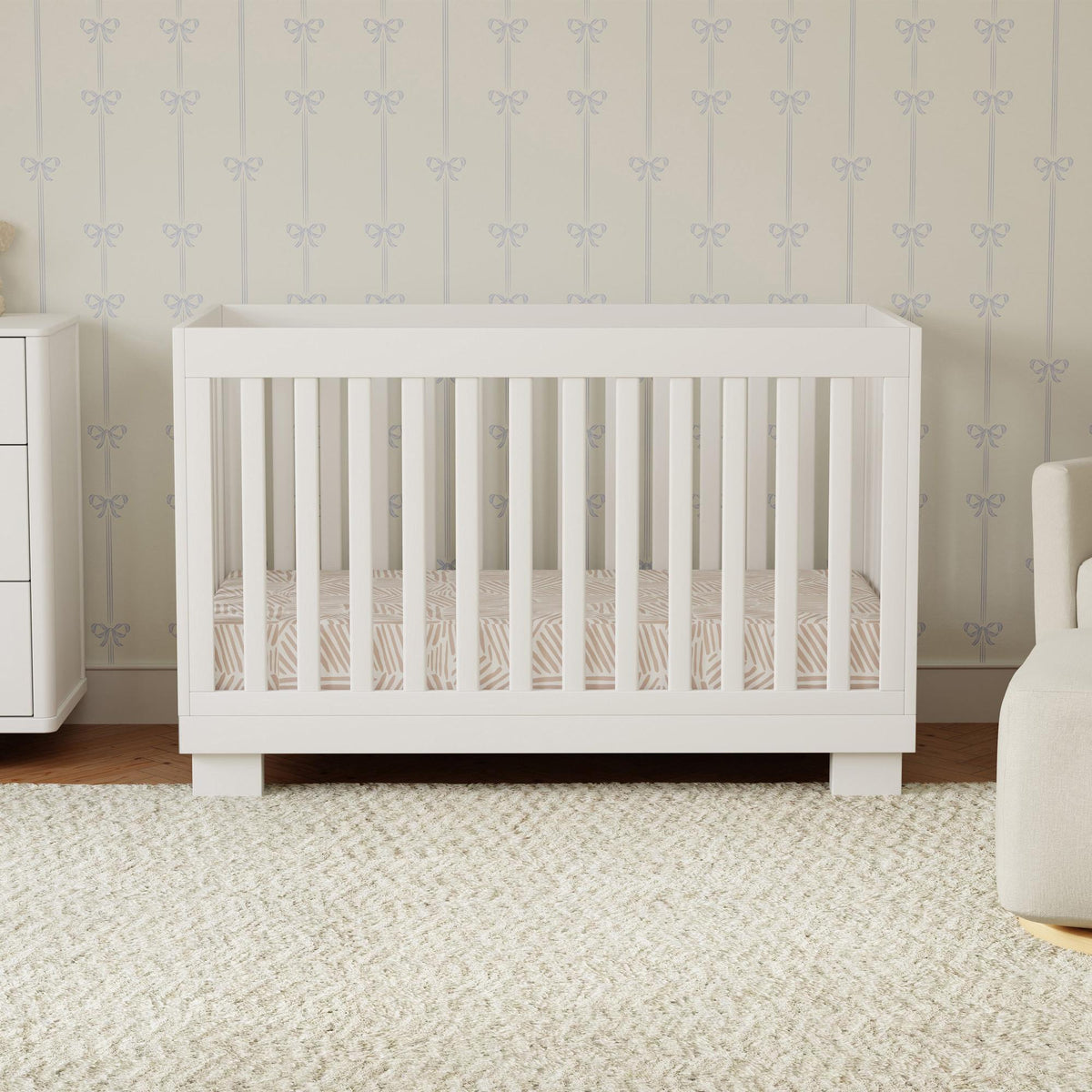 Babyletto Modo 3-in-1 Convertible Crib with Toddler Bed Conversion Kit