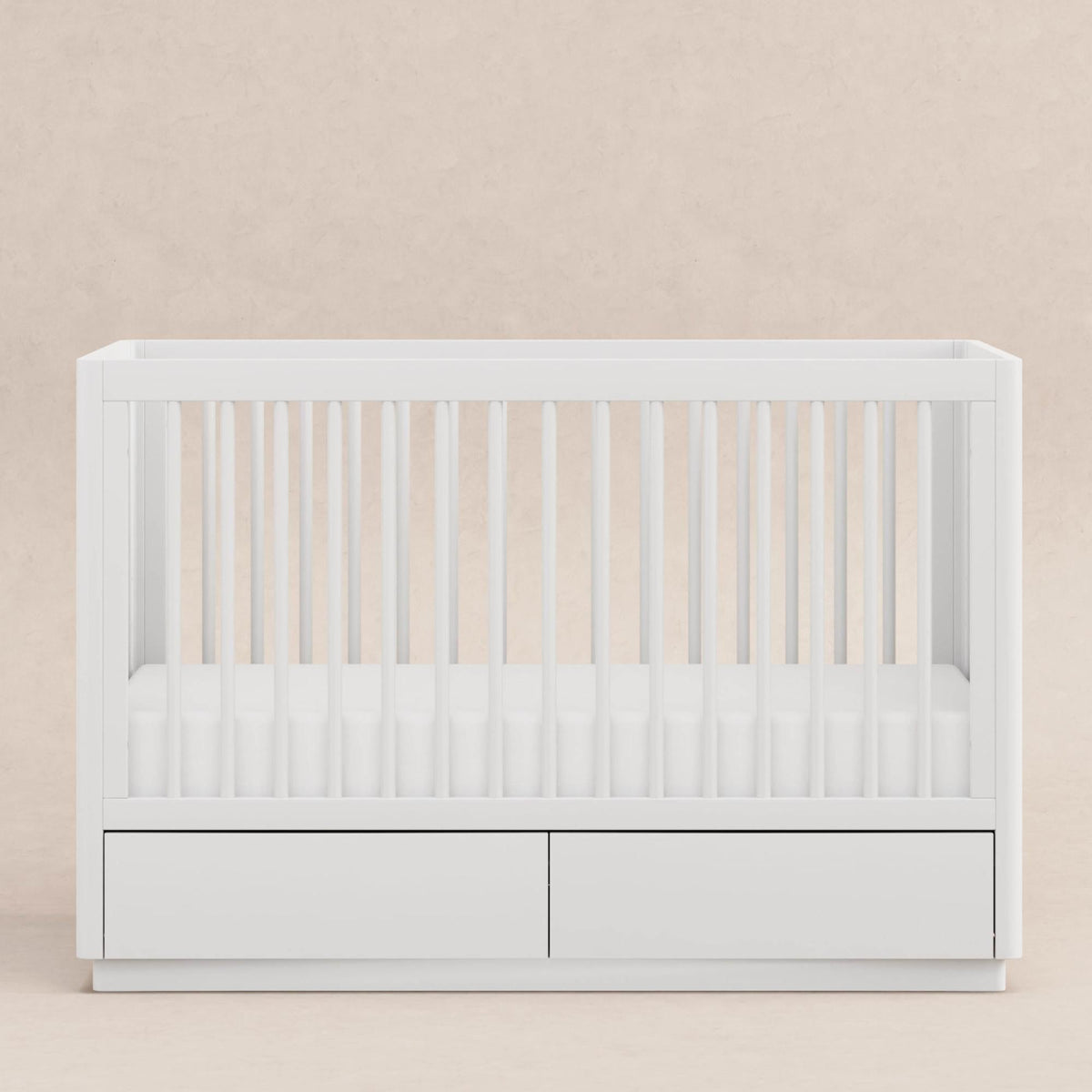 Babyletto Bento 3-in-1 Convertible Storage Crib with Toddler Bed Conversion Kit
