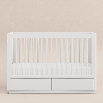 Babyletto Bento 3-in-1 Convertible Storage Crib with Toddler Bed Conversion Kit