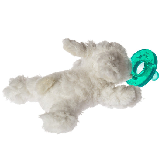 WubbaNub Infant Pacifier - Putty Nursery Bunny