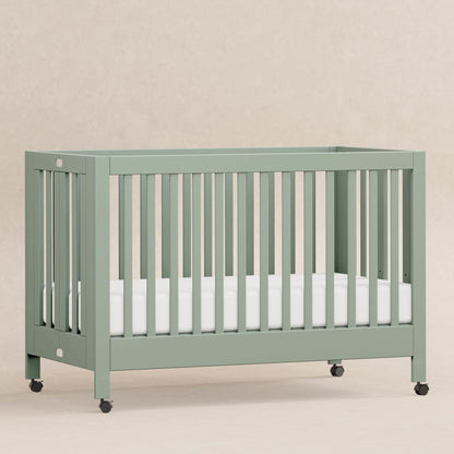 Babyletto Maki Portable Folding Crib with Toddler Bed Conversion Kit