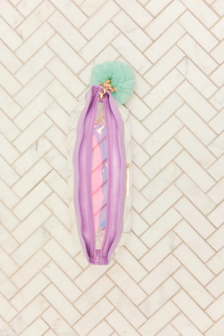 Mermaid Shell Cosmetics Bag