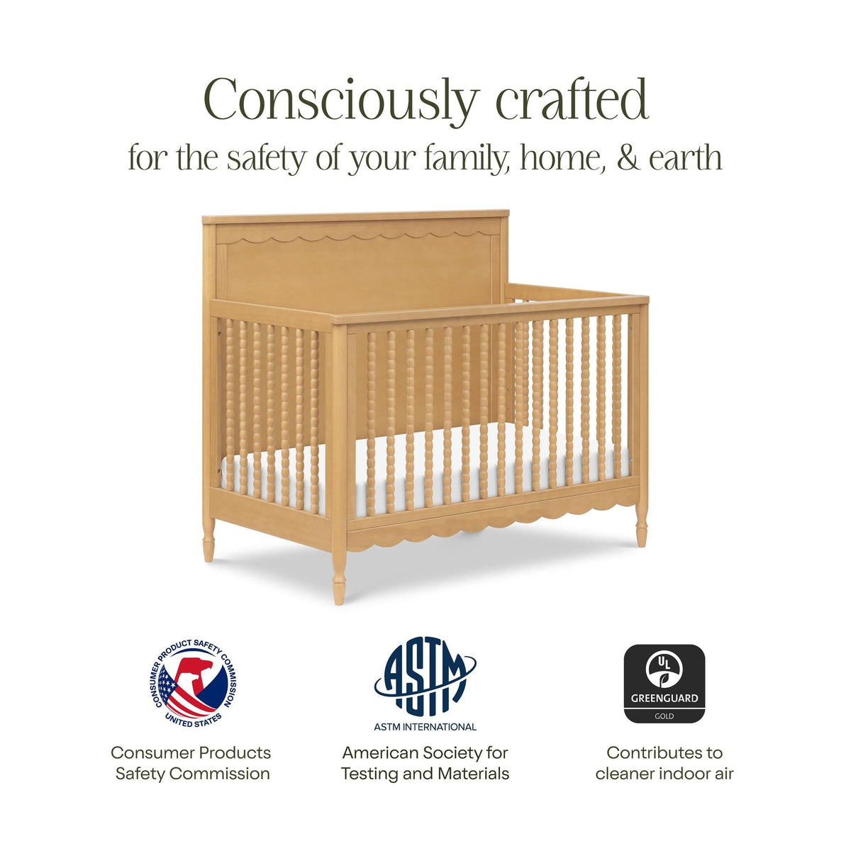 Namesake Ambrosia 4-in-1 Convertible Crib