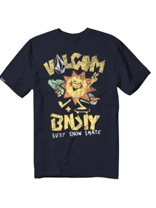 Kids Graphic T-Shirt Bnky X Volcom Sunshine and Surf