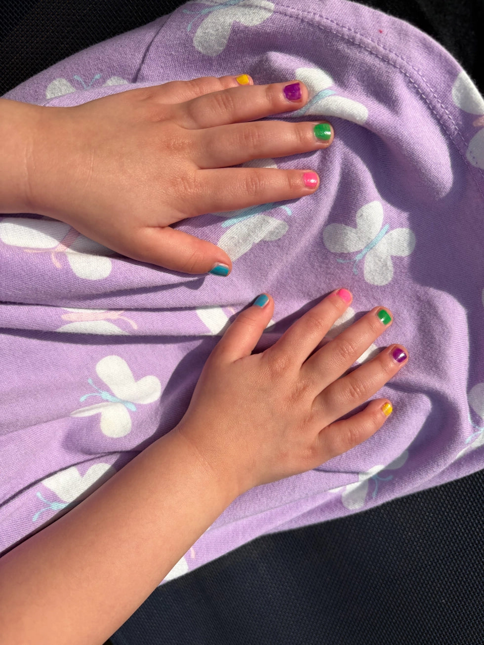 Twirly Teal Piggy Paint Pen - Kids Non-Toxic Nail Polish
