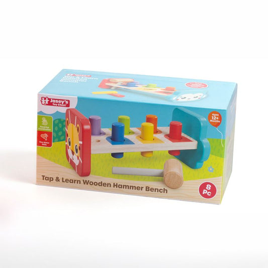 Tap & Learn Wooden Hammer Bench