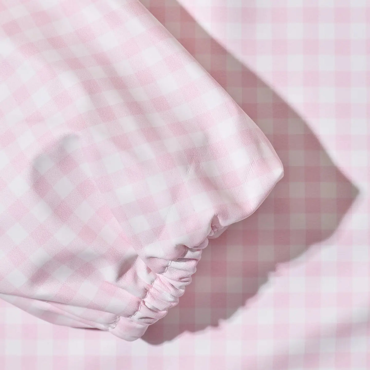 Magnetic Long Sleeve Bib - Petal Check