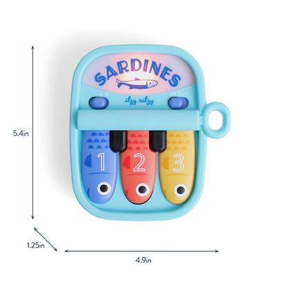 Bitzy Tunes™ Sardines - Light-Up Interactive Piano Toy