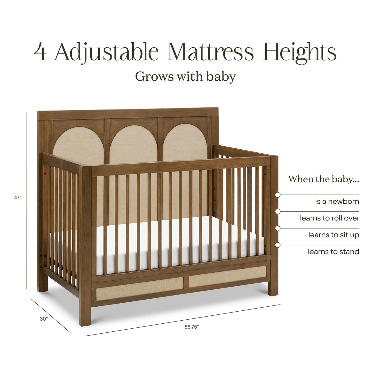 Namesake Eloise 4-in-1 Convertible Crib