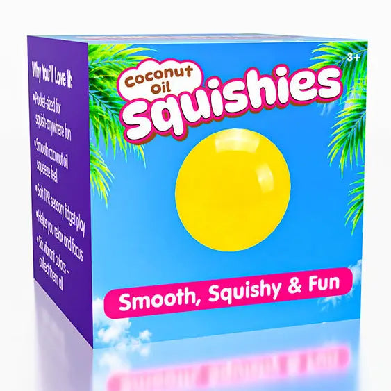 Coconut Oil Squishies® Solid Squish Fidget Stress Ball