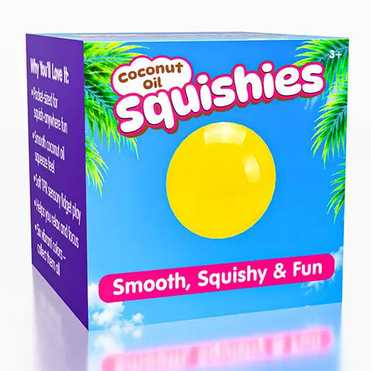 Coconut Oil Squishies® Solid Squish Fidget Stress Ball