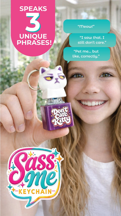 Sass Me Keyboard Fidget Keychain Toy