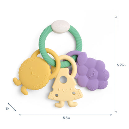 Itzy Trio™ Textured Silicone Teether