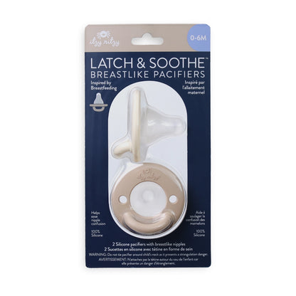 Latch & Soothe™ Breastlike Pacifier - Taupe