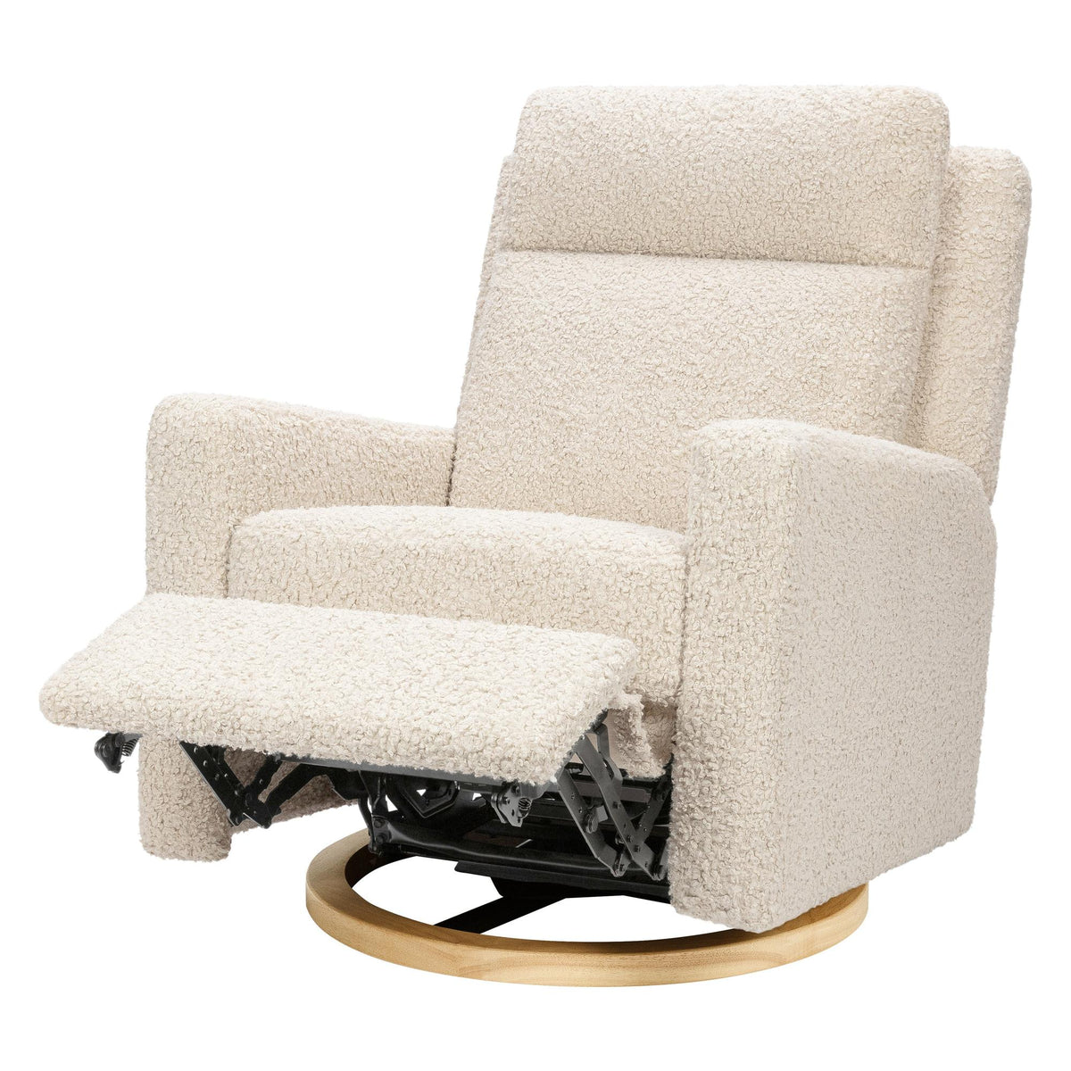 Babyletto Sigi Pro Power Recliner & Swivel Glider with Power Adjustable Headrest and Lumbar Support