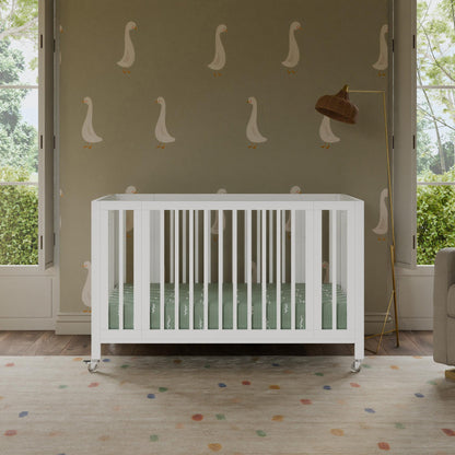 Babyletto Rolli 9-in-1 Convertible All-Stages Crib with Bassinet & Toddler Bed Conversion Kits