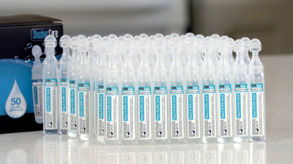 Shusher Care Saline 50ct 5cc Ampoules