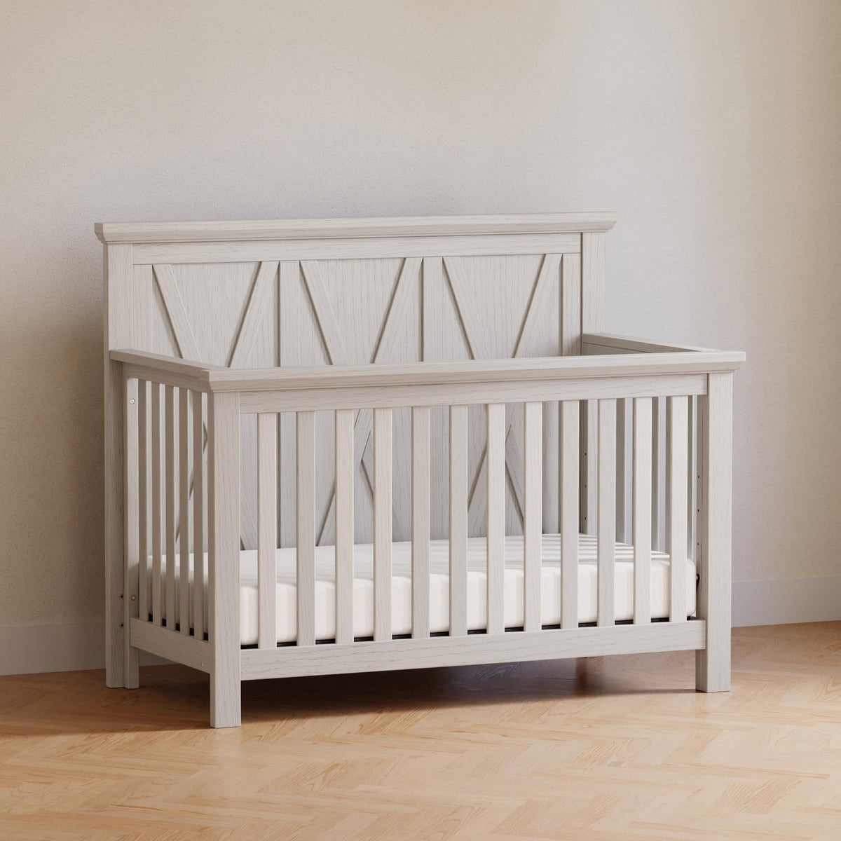 Monogram by Namesake Emory Farmhouse 4-in-1 Convertible Crib