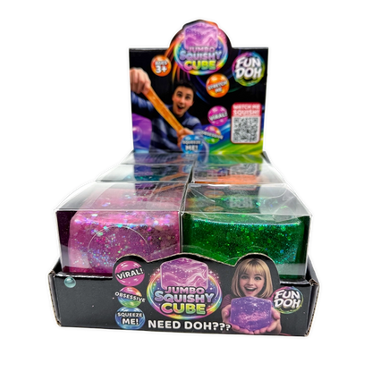 Fun Doh Jumbo Squishy Cube