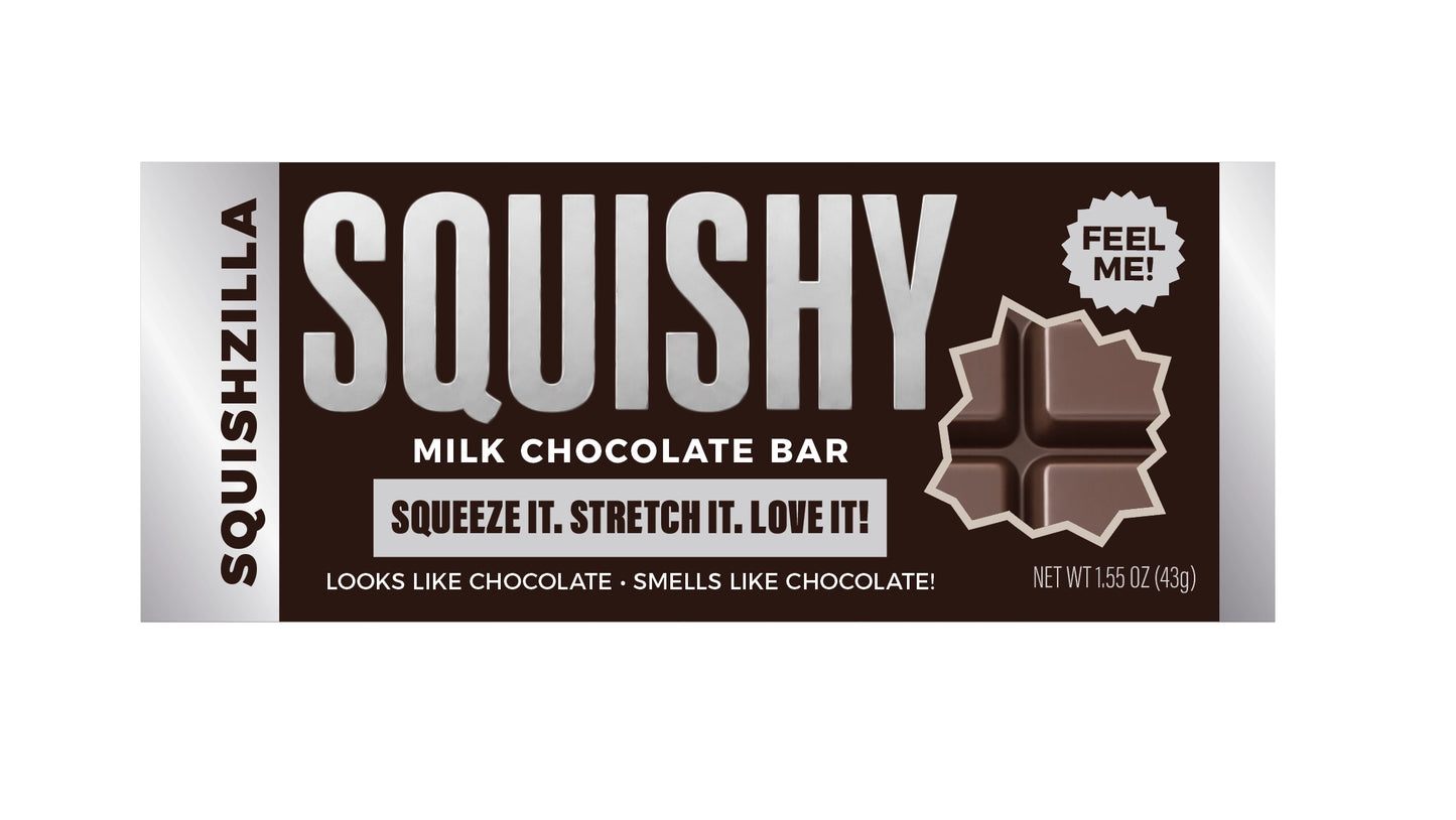 Fun Doh Slow Rise Scented Squishy Chocolate Bar