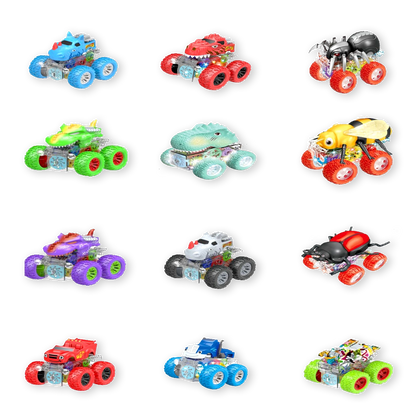 Friction Light Up Toy Car Assortment