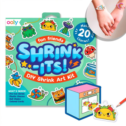 Shrink-Its! Diy Shrink Art Kit - Fun Friends