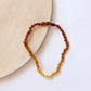 Raw Baltic Amber + Sunflower || Necklace ||