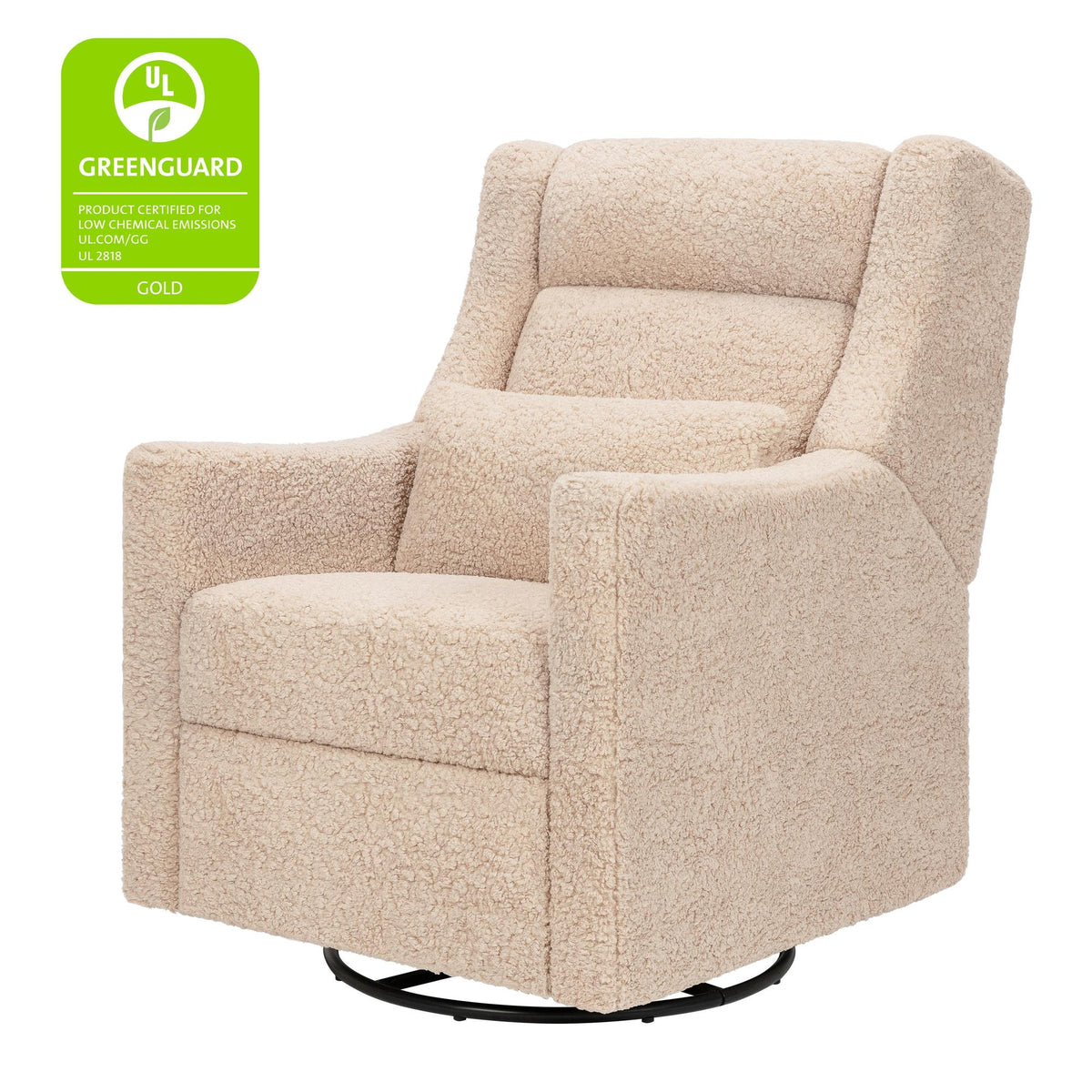 Babyletto Kiwi Plus Power Recliner and Swivel Glider with Power Adjustable Headrest and USB Port