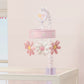 Daisy Dreams Pink/White Musical Baby Crib Mobile Soother Toy