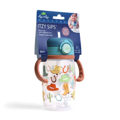 Itzy Sips™ - Straw Cup with Snap-Close Lid