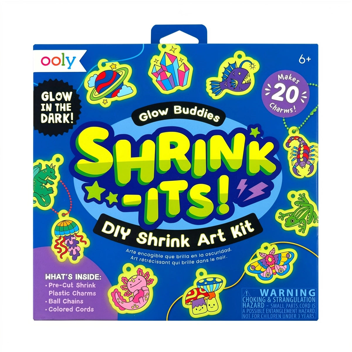 Shrink-Its! Diy Shrink Art Kit - Glow Buddies