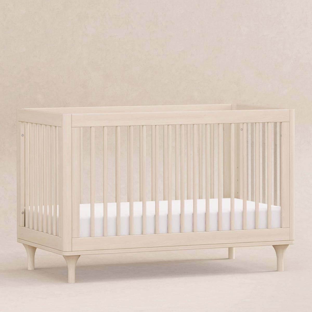 Babyletto Lolly 3-in-1 Convertible Crib with Toddler Bed Conversion Kit
