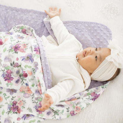 Baby & Toddler Minky Blanket - Dreamy Petals