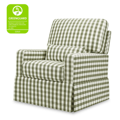 Namesake Crawford Pillowback Comfort Swivel Glider