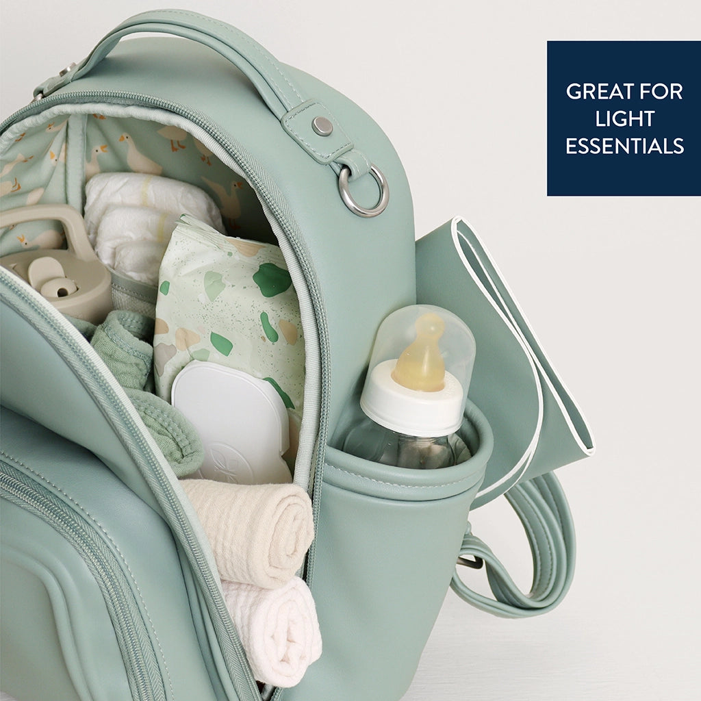 Itzy Mini Plus™ - Silly Goose - Sage Backpack