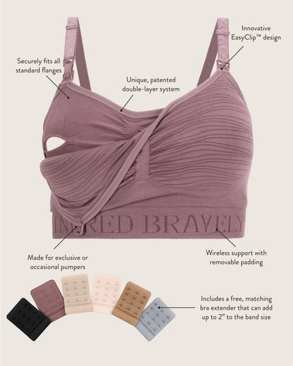 Sublime® Hands-Free Pumping & Nursing Bra