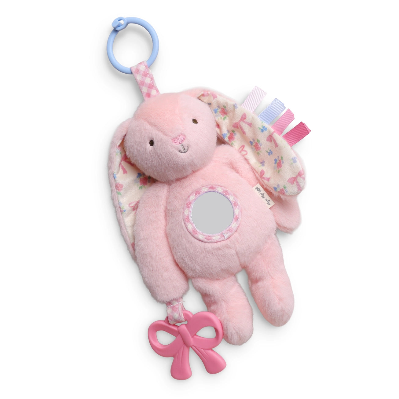 Pink Bunny Bitzy Traveler™ Plush Toy