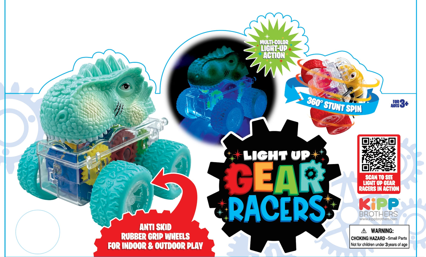 Friction Light Up Toy Car Assortment
