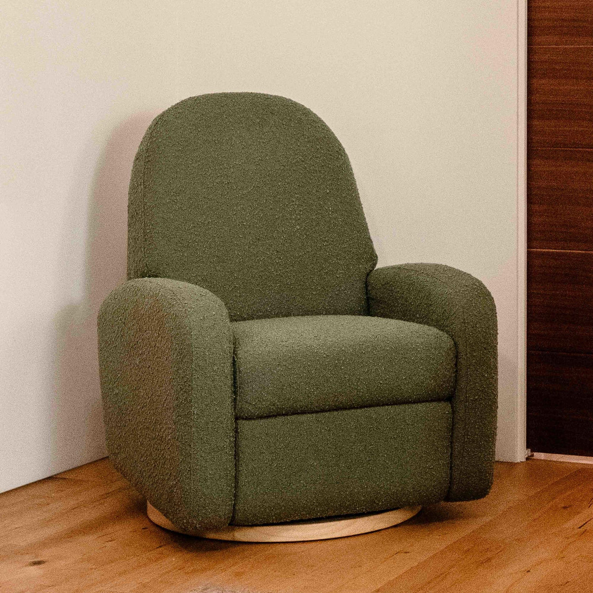 Babyletto Nami Electronic Recliner and Swivel Glider Recliner with USB port