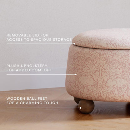 Morris & Co. x Namesake Tuffet Storage Ottoman