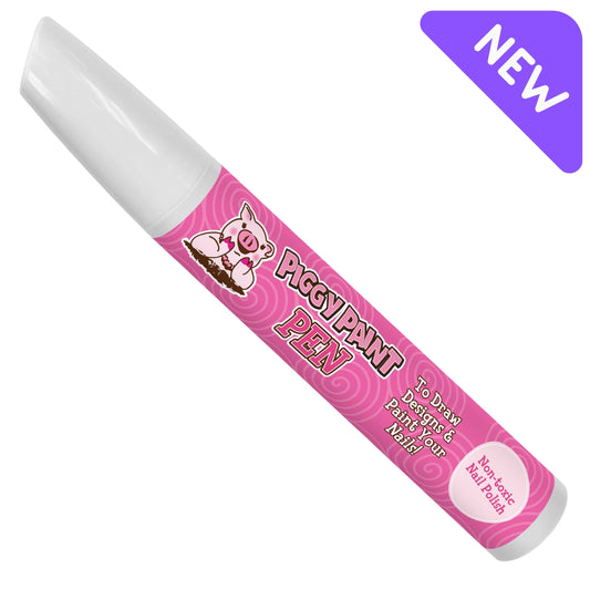 Piggy Pink Piggy Paint Pen Non-Toxic Kids Nail Polish