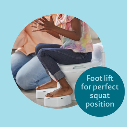 Super Pooper™ Plus Potty Training System with Foot Rest – 2-in-1 Potty Chair and Toddler Potty Seat