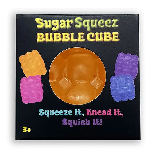 Sugarsqueez Squishies® Bubble Cube Maltose Fidget Stress Ball