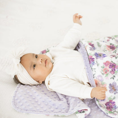 Baby & Toddler Minky Blanket - Dreamy Petals