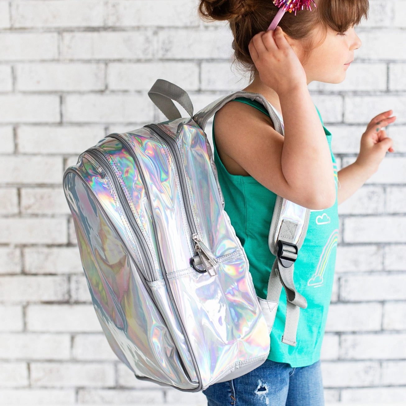 Holographic Backpack - 15 Inch