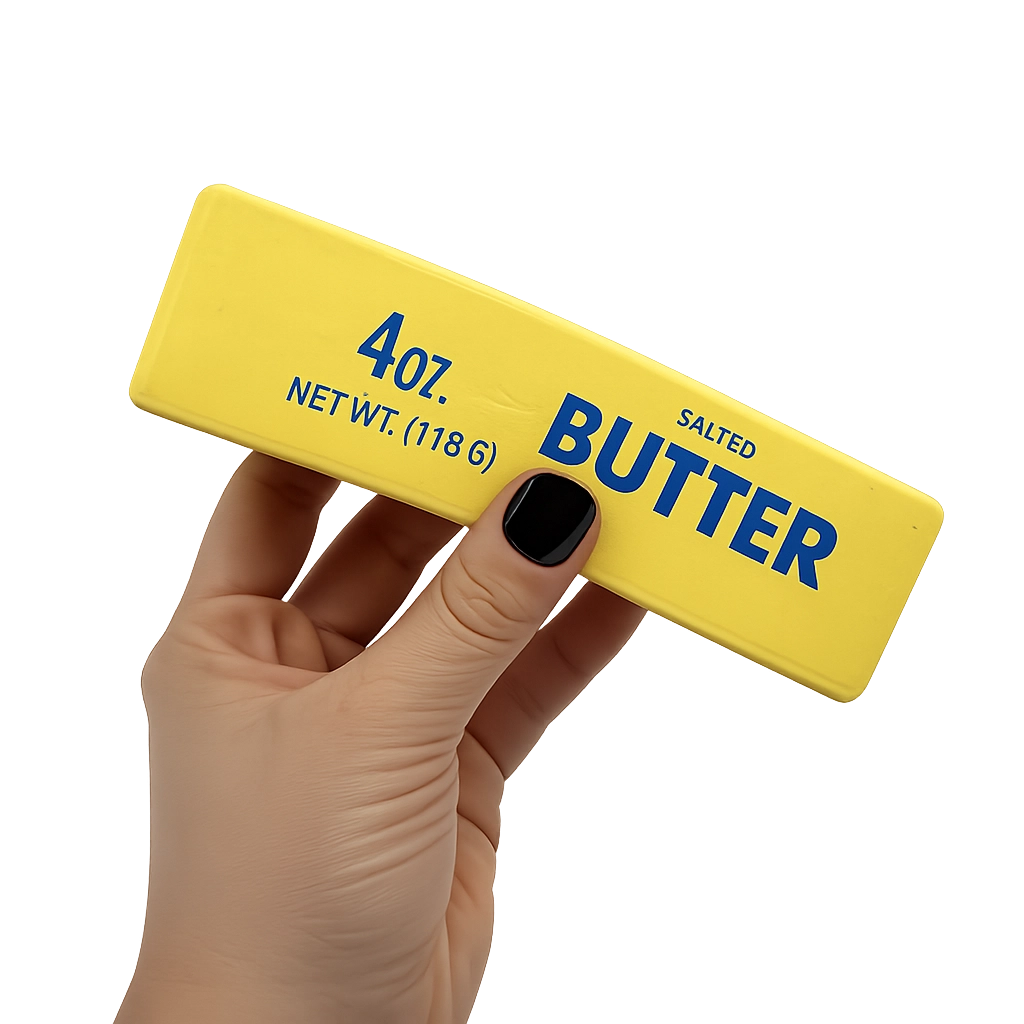 Fun Doh 6" Butter Stick Slow Rise Fidget Toy