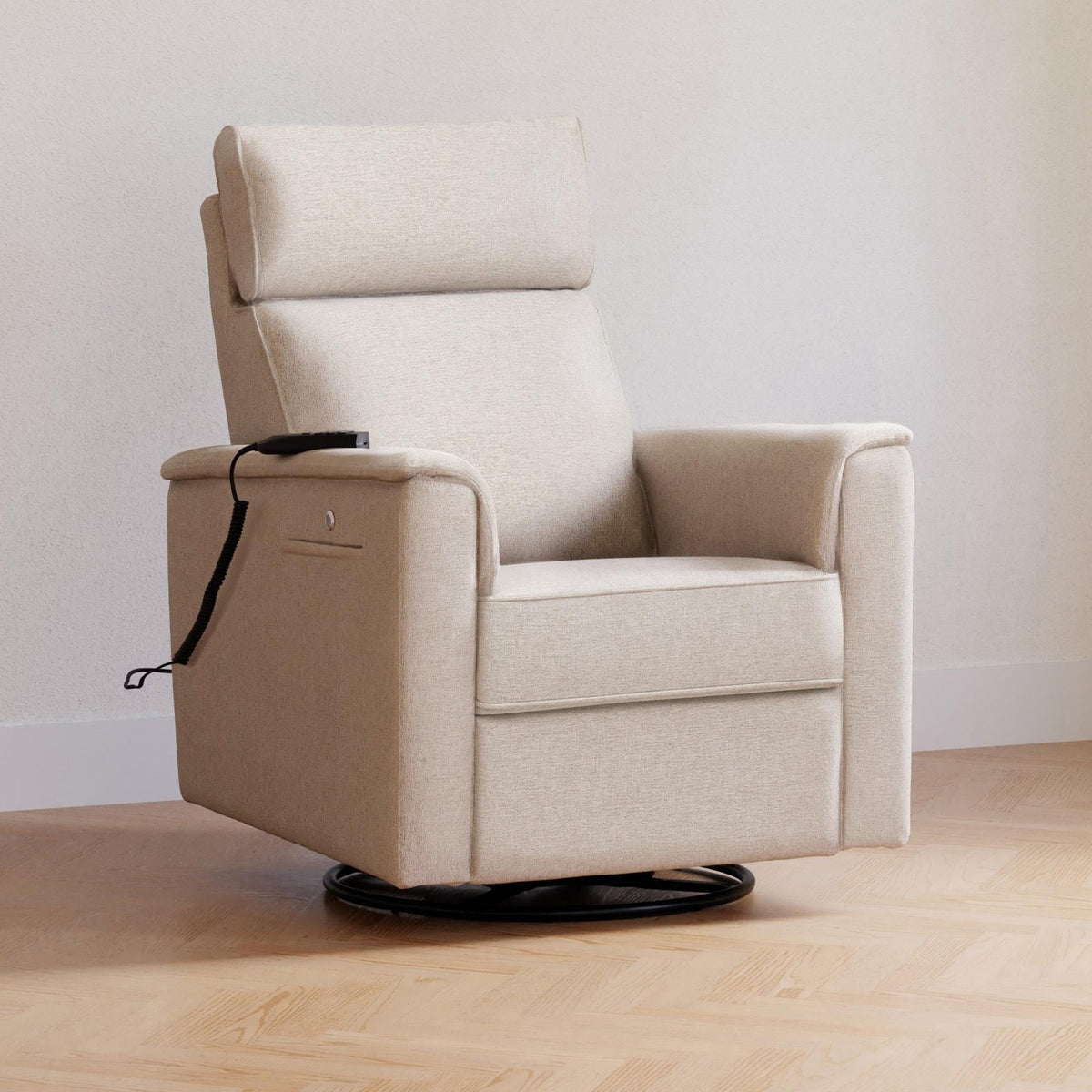 Namesake Willa Deluxe Power Recliner and Swivel Glider with Heat & Massage