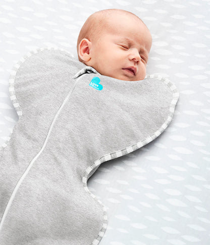 Swaddle Up™ 1.0 Tog Stretch Cotton - Grey